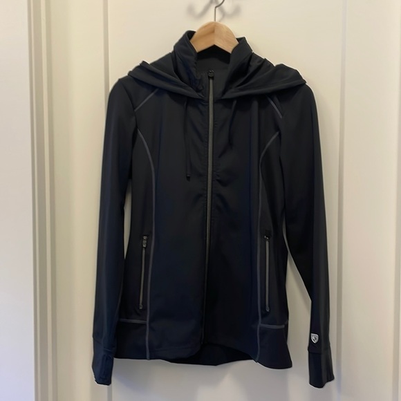 Sz8 KUHL SKULPT hoodie in black NWOT condition - Picture 7 of 10